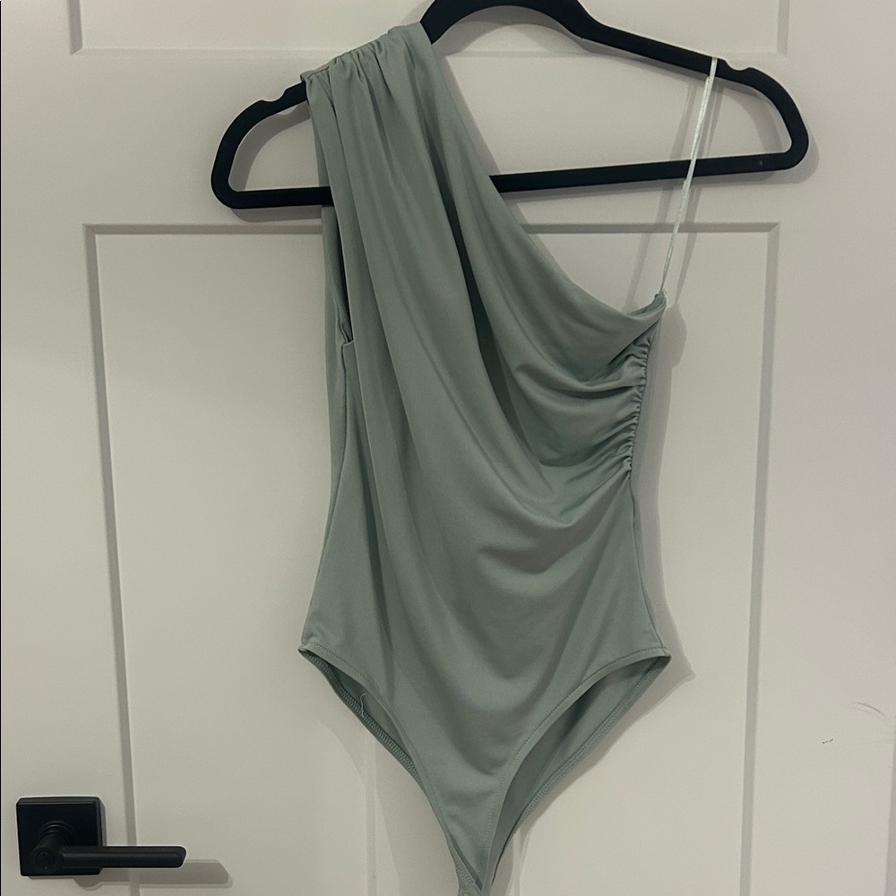 Zara one shoulder bodysuit